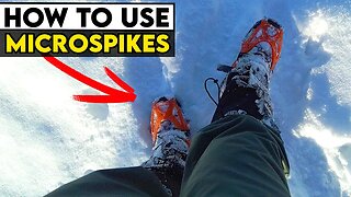 How to Use Microspikes on Steep Slopes