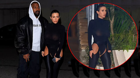 Kanye West's wife Bianca Censori exposes BARE bottom in a peekaboo bodysuit