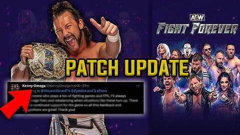 AEW Fight Forever - Patch Update!!