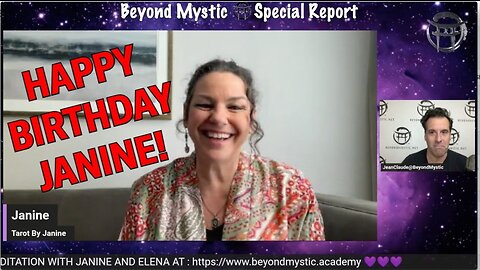 HAPPY BIRTHDAY JANINE! SPECIAL UPDATE ON SCORPIO FULL MOON ECLIPSE!