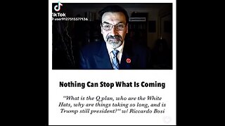 Riccardo Bosi - Nothing can stop what is coming