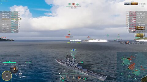 world of warships T9 Battleship Illinois