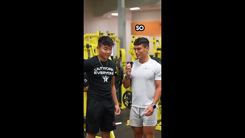 Bro went 1/3😭😭😭 #gym #interview #viral