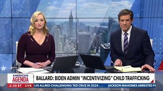 Tim Ballard: Biden Admin "incentivizing" child trafficking