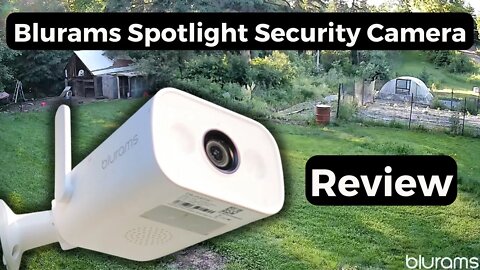 Blurams Security Camera Review | 2 Way Communication Spotlight Camera