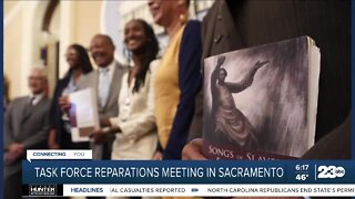 Reparations task force meeting in Sacramento