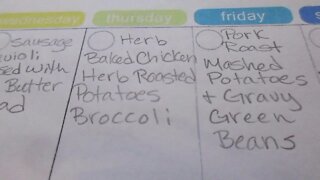 Meal Planning Monday