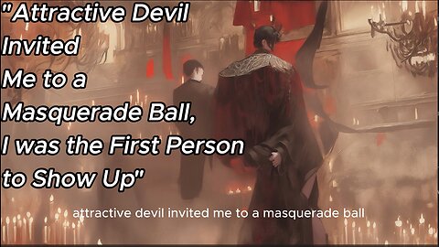"Attractive Devil Invited Me To a Masquerade Ball, I Was The First Person to Show Up"