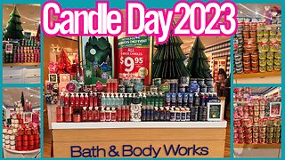 Bath & Body Works Candle Day 2023🌟Bath and Body Works All Candles $9.95🌟 #bathandbodyworks