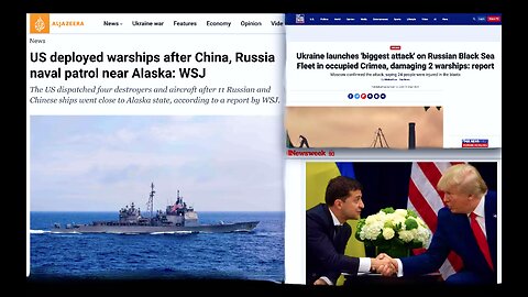 World War 3 Heats Up In Black Sea As Russia Moves Nuclear Subs Towards USA China Creeps Into Taiwan