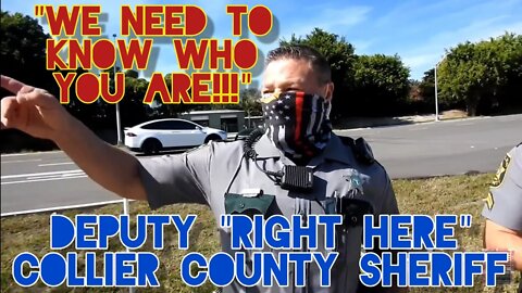 Illegally DETAINED For Filming. ID Refusal. Uneducated Officer. Plocinski. Collier County Sheriff's.
