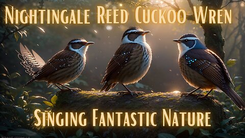 Singing Nightingale, Wren, Cuckoo, Reed, Songbird, and More | Fantastic Nature #educational #birds