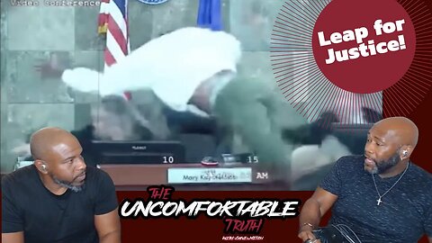 Judge attacked during sentence hearing in courtroom #theuncomfortabletruth #podcast #viral