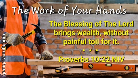 The Work of Your Hands : What is Toil?