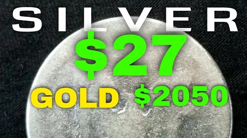 Silver Pushes Past $27! Gold Above $2050