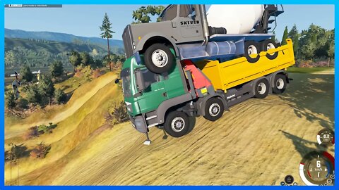 How to test dump truck: BeamNG Drive #299
