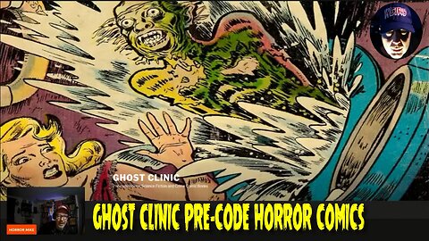 Dare ye visit Horror Mike's GHOST CLINIC Pre-Code HORROR Comic Book Website?