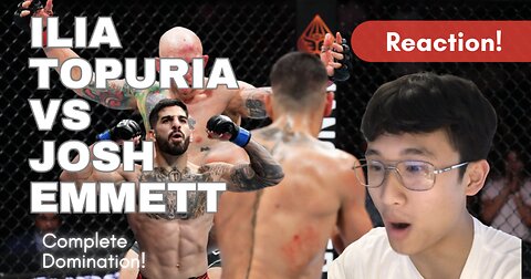 Ilia Topuria vs Josh Emmett Reaction! Complete Domination! Future Featherweight Champ?