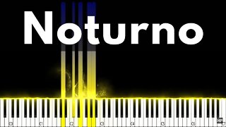 Noturno Piano Solo by Hard Piano Tutorial