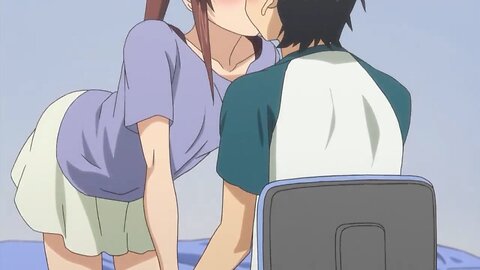 When she just wants to give you most burning kisses - Best Anime Kiss