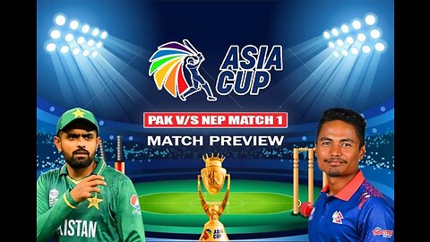 Pak vs NEP #asia cup2023