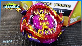 Abrindo e analisando B-157 BIGBANG γENESIS .0.Ym - Beyblade Burst