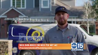 Precision Air & Plumbing says there's a HVAC equipment shortage due to COVID