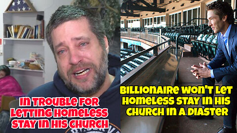 Pastor In trouble With The Law For Letting Homeless Stay In His Church, Such A Sad Story.