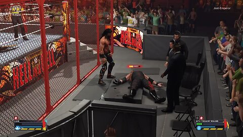 Best WWE 2K23 Gameplay (PS5) - Demon Kane Vs Seth Rollins | Hell In A Cell (4K 60FPS) #wwe#wwe2k23