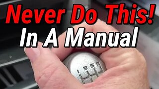 Why you should never rest your hand on a shifter in a manual transmission