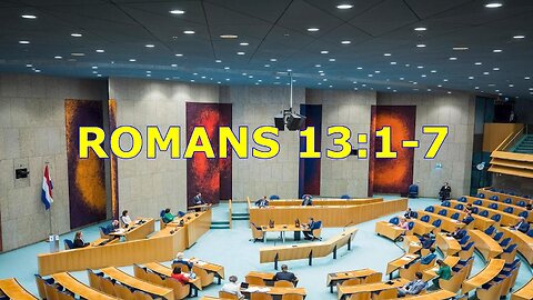 Romans 13:1-7 Obey the government given by God. Sermon by Wilfred Starrenburg