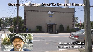 Freemason lodges next to funeral homes???