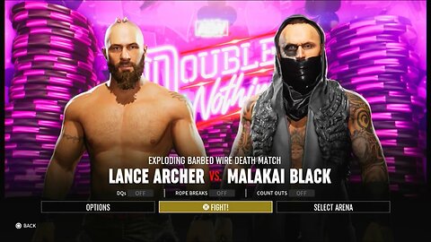 AEW Fight Forever Exploding Barb Wire Death Match