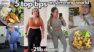 TOP 5 SLIMMING WORLD TIPS that helped me lose weight | What I wish I knew *21lb down*