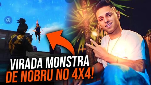 NOBRU PERDIA 4X4 ATÉ FAZER ISSO!! VIRADA HISTÓRICA!!