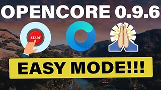 🔥 (ATRASADO) #OPENCORE 0.9.6 EASY MODE 👉 ATUALIZE SEU #HACKINTOSH EM 7 CLIQUES 👊