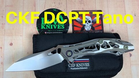 CKF DCPT Tano knife vs CKF Snafu 2.0 Disassembly Included
