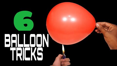6 Awesome Balloon TRICK || Easy science experiment with balloon by Mr. Bad Hacker