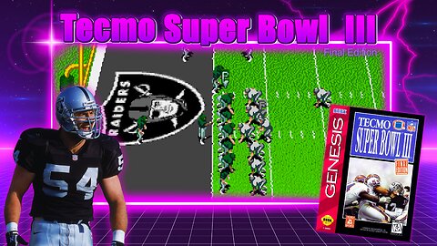 TECMO SUPER BOWL III | OAKLAND RAIDERS vs PHILADELPHIA EAGLES | Afakasi Raider vs Raider Critique