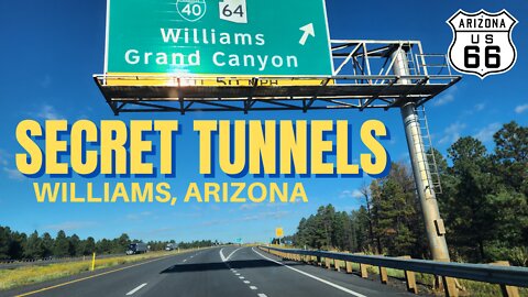 SECRET Tunnels and The MOTHER Road: ☀️🌵 Williams Arizona