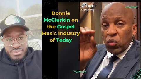 Donnie McClurkin Reveals Truth on Gospel Music Today || Get Back to Sanctification