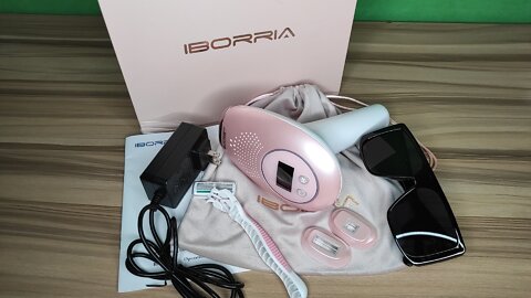 IBorria at Home IPL Laser Hair Removal Unboxing Review