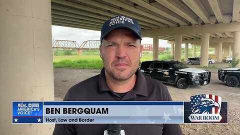 Migrants Filmed Climbing OVER Border Wall | Ben Bergquam Gives Update On Overrun Southern Border