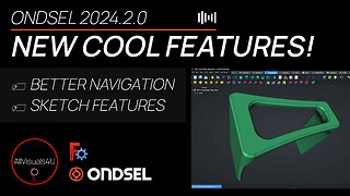 ⚠ Ondsel 2024.2 Is Out (FreeCAD) - Some Cool Improvements - Ondsel Tutorial | #Shorts