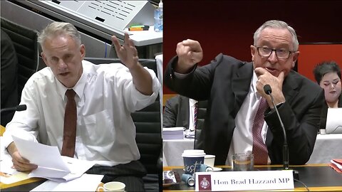 Meanwhile in the NSW Parliament 🍿 😂 #MarkLatham #BradHazzard