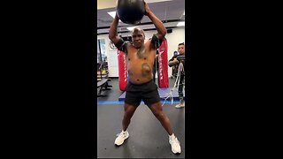 Mike Tyson, who turns 58 in June, training for his fight in July.