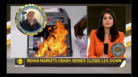 Indian Stock Market Crashes And Burns