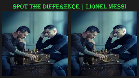 Spot the difference | Lionel Messi