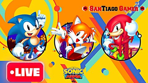 ⭕ Sonic Mania, Gameplay Ao vivo #02
