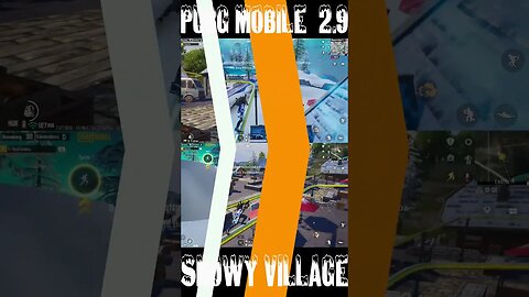 PUBG 2.9 updates| Snowy Village event|Raindeer & Cart| Snow Boll launcher #shorts #pubgmobile